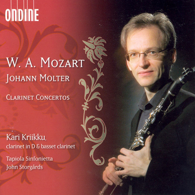 Mozart, W.A.: Clarinet Concerto in A Major / Molter, J.C.: Clarinet Concertos Nos. 1, 3 and 4 cover art