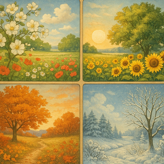 four seasons cover art