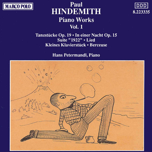 Hindemith: Piano Works, Vol. 1