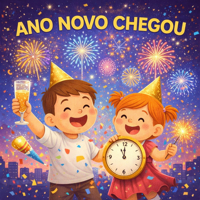 Capa de Ano Novo Chegou