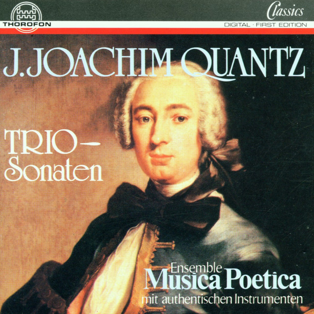 Sonate für Flöte und obligates Cembalo, E-Moll cover art