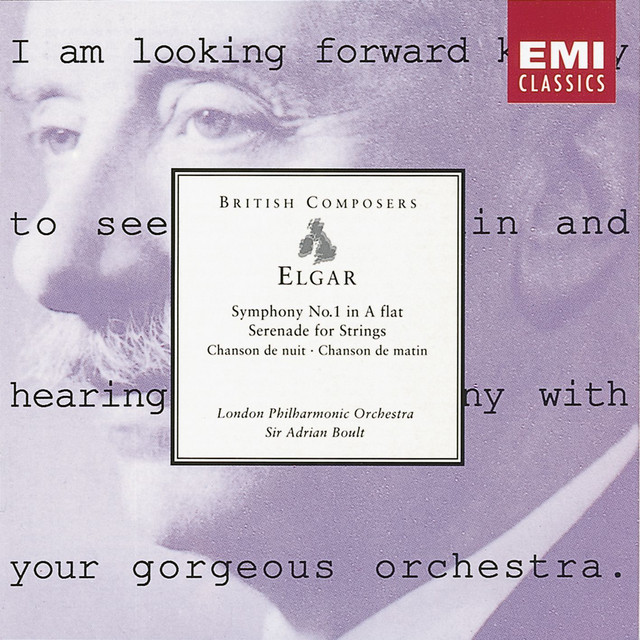 Elgar: Symphony No. 1 & Serenade for Strings cover art