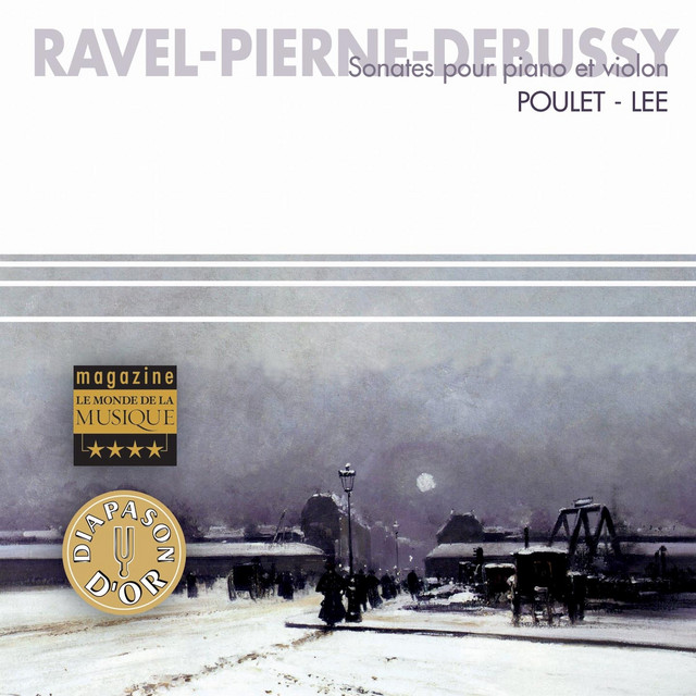 Ravel, Pierne, Debussy : Sonates pour piano & violon cover art