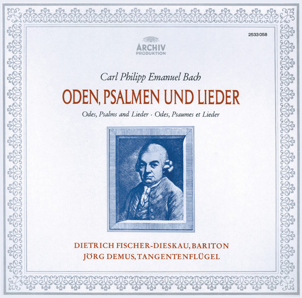 Bach, C.P.E.: Odes, Psalms & Lieder