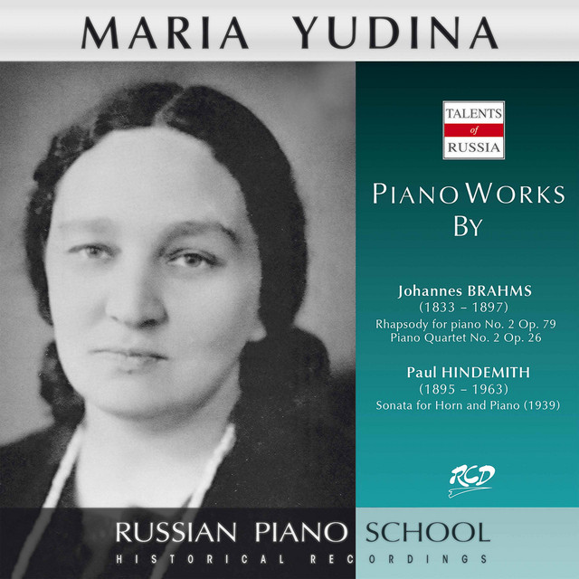 Piano Quartet No. 2 in A Major, Op. 26: II. Poco adagio cover art