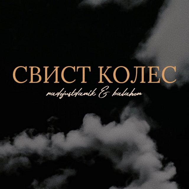Обкладинка: Свист колес — radojustdanik
