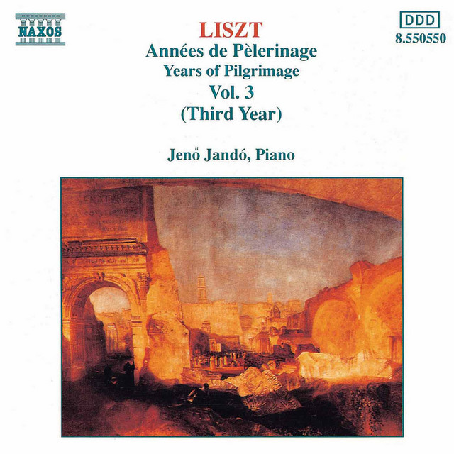 Cover du titre Années de pèlerinage, Book 3, S. 163: VII. Sursum corda (Lift up Your Hearts)