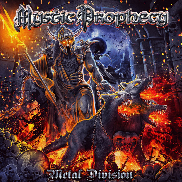 Omslag för Metal Division av Mystic Prophecy