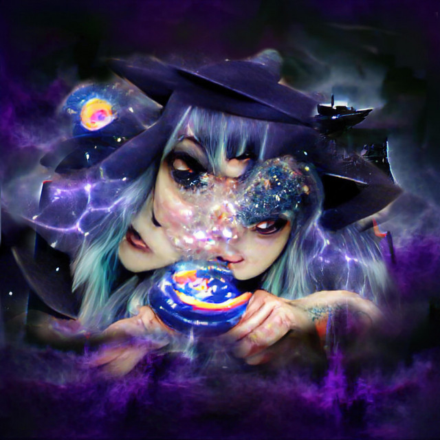 BRUXARIA CÓSMICA cover art