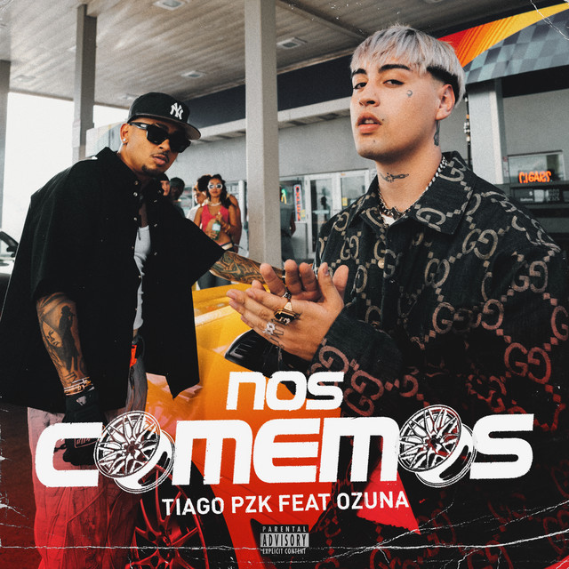 Album cover for Nos Comemos (feat. Ozuna) by Tiago PZK