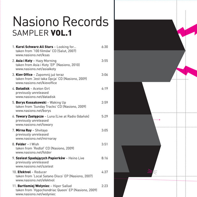 Nasiono Records Sampler Vol.1 cover
