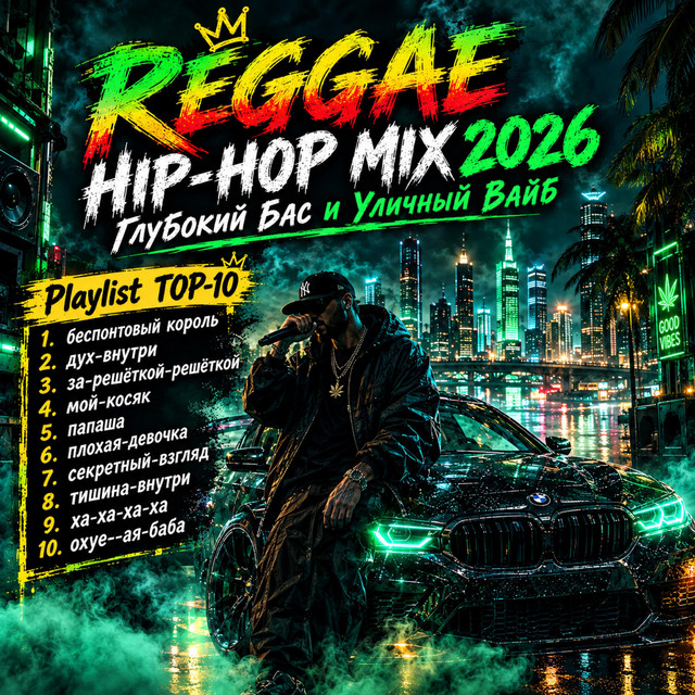 Reggae Hip-Hop Mix 2026 Глубокий Бас и Уличный Вайб | Playlist TOP-10