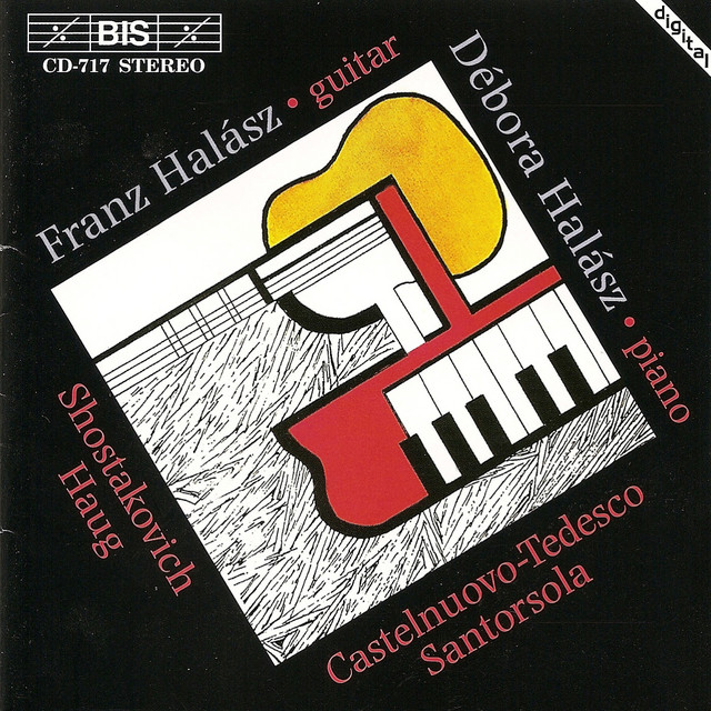 Shostakovich / Castelnuovo-Tedesco / Santorsola: Music for Guitar and Piano cover art