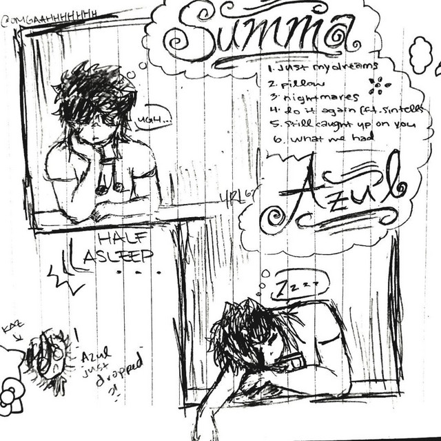 half asleep cover art