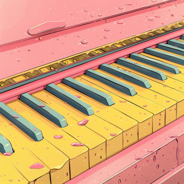 Lustrous Liquid: Dazzling Cascade of Diamond Droplets cover art