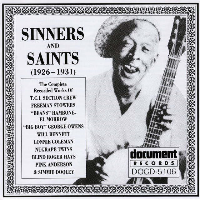 Sinners And Saints (1926-1931) cover