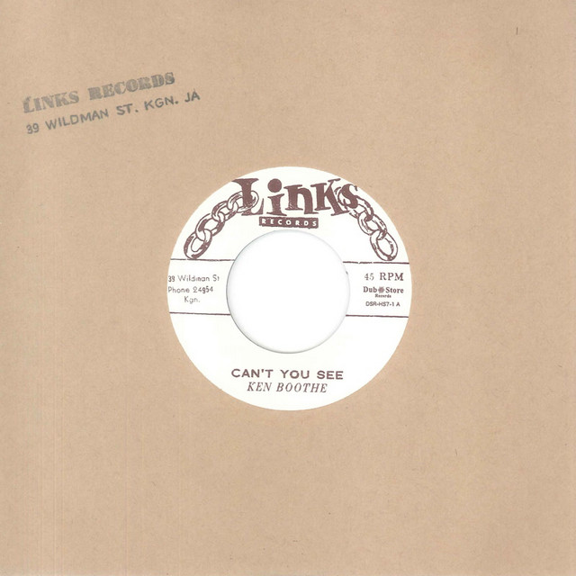 Can't You See - Single by Ken Boothe | Spotify