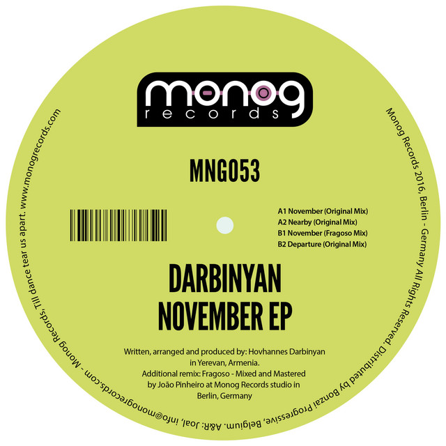 November - Fragoso Remix cover art