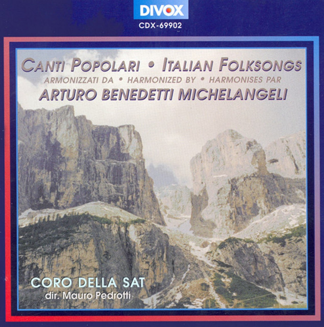 Traditional: Italian Folksongs cover art