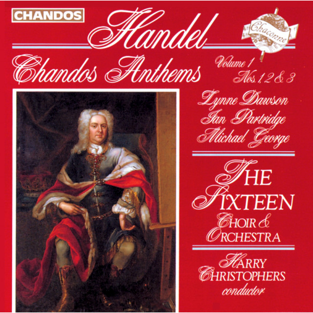Handel: Chandos Anthems, Vol. 1 cover art