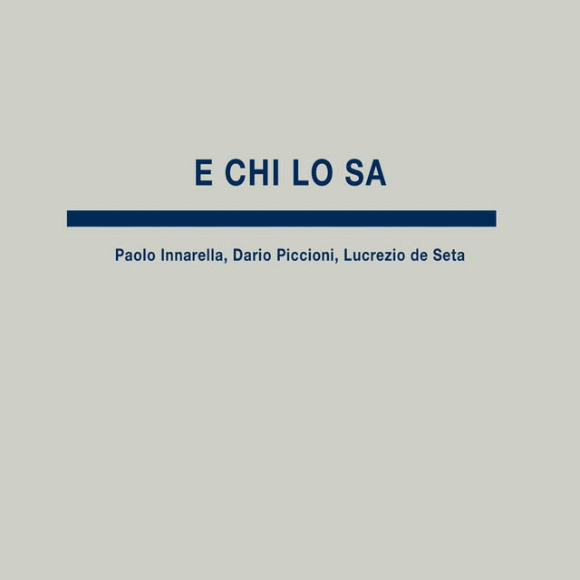 E chi lo sa