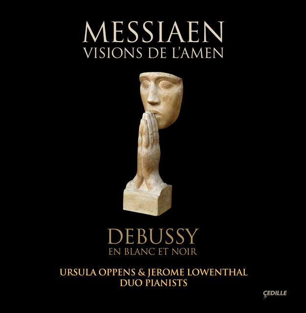Two Piano Music of Messiaen and Debussy cover