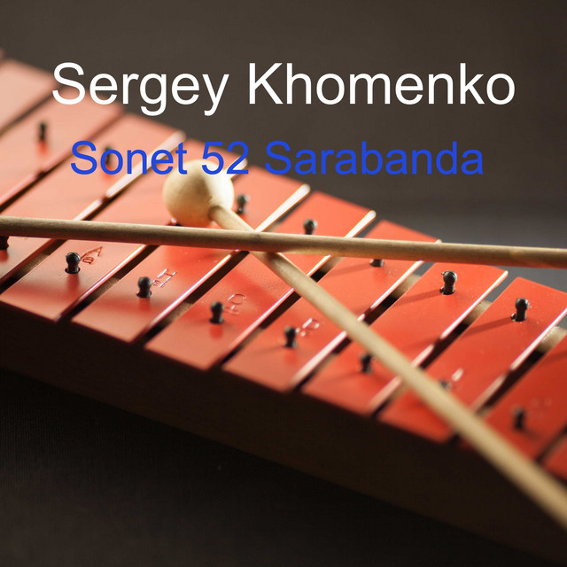Обкладинка: Sonet 52 Sarabanda — Sergey Khomenko
