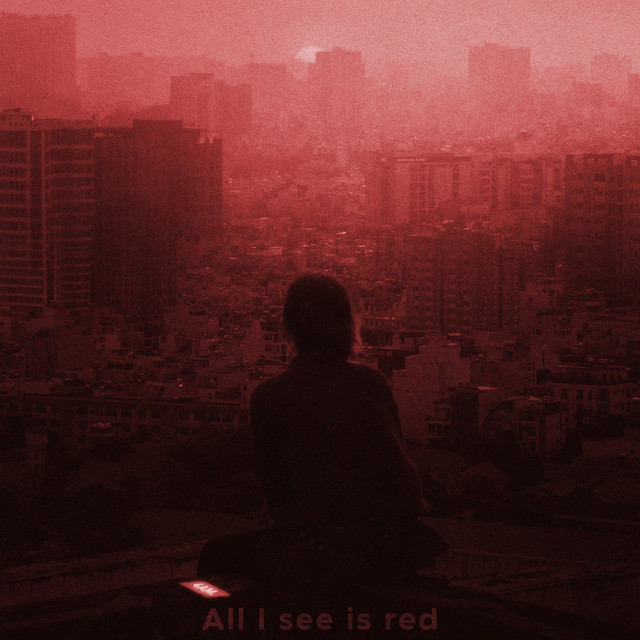 All I see is red cover art