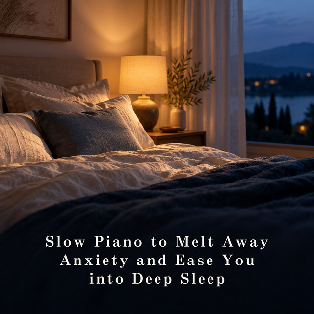 Slow Piano to Melt Away Anxiety and Ease You into Deep Sleep album image