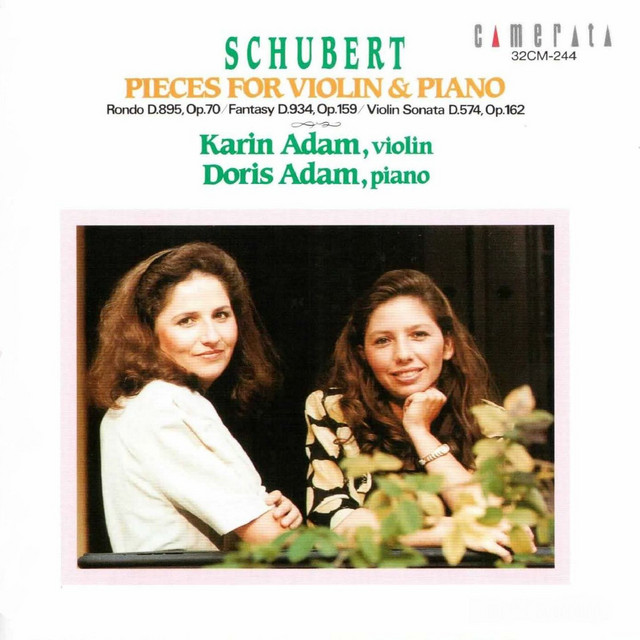 Schubert: Pieces for Violin & Piano cover art