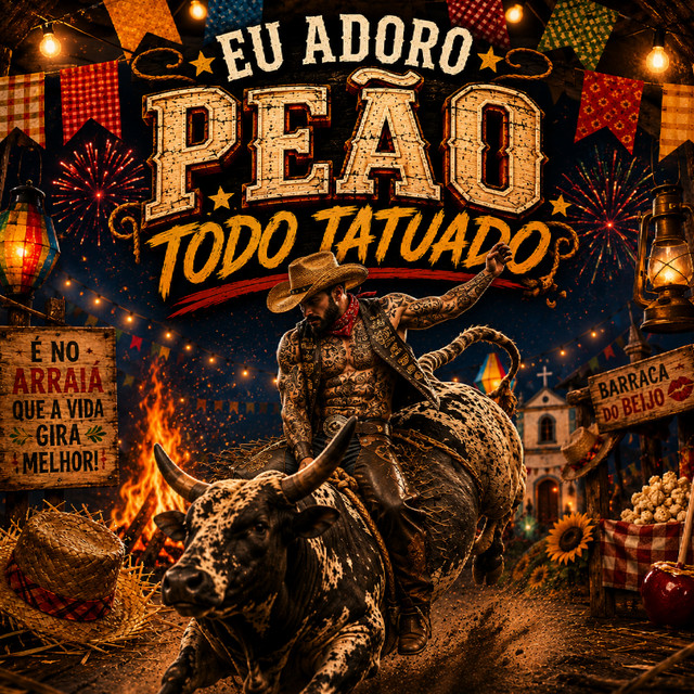 EU ADORO ,PEÃO TODO TATUADO