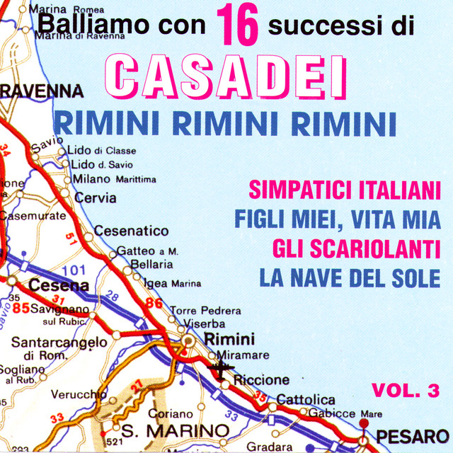 Balliamo Con 16 Successi Di Casadei Vol 3 cover art