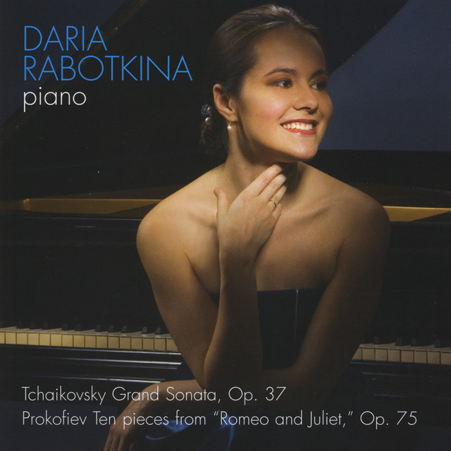 Tchaikovsky Grand Sonata, Op. 37, Prokofiev Ten pieces from "Romeo and Juliet," Op. 75 cover art
