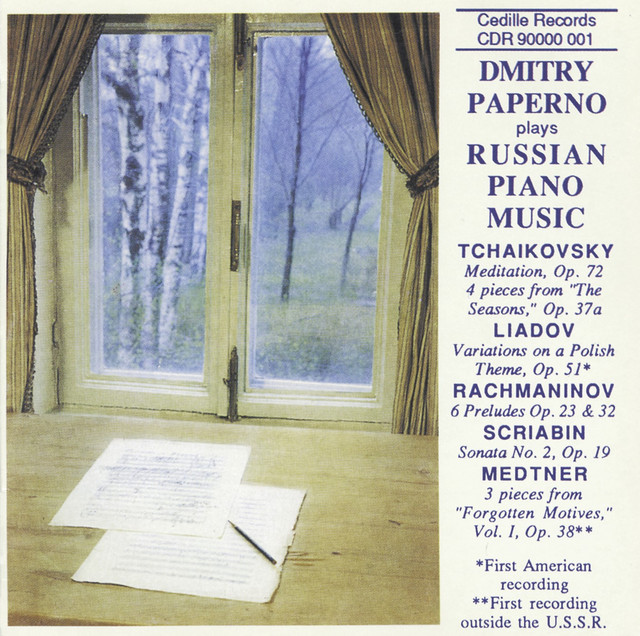 Tchaikovsky: The Seasons (Excerpts) / Rachmaninov: Preludes / Scriabin: Piano Sonata No. 2