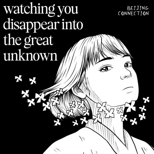 Watching you disappear into the great unknown cover art