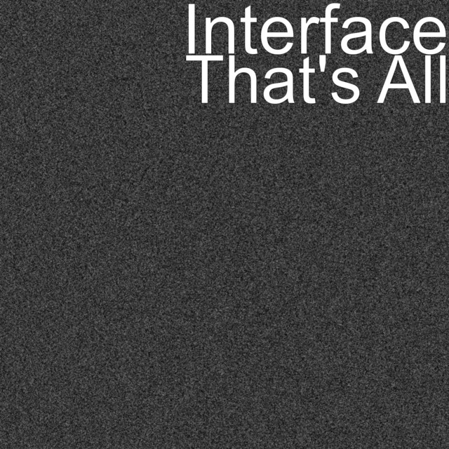 That's All cover art