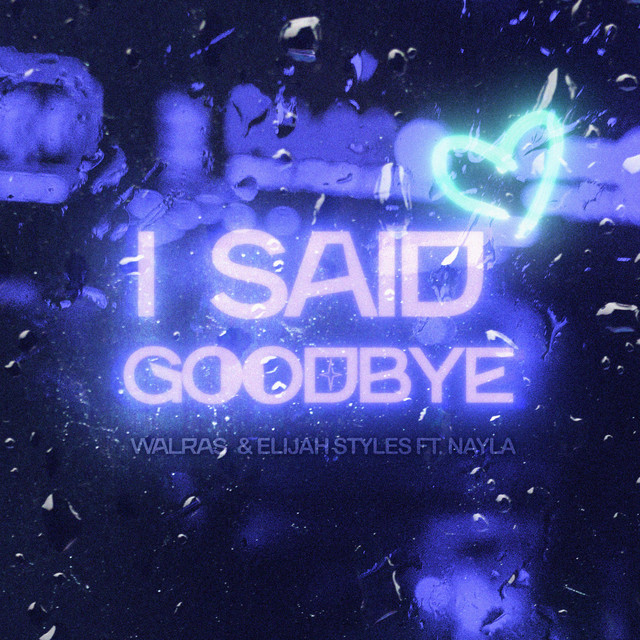 Обкладинка: I Said Goodbye — Walras