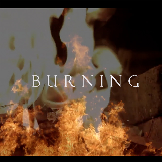 Burning artwork
