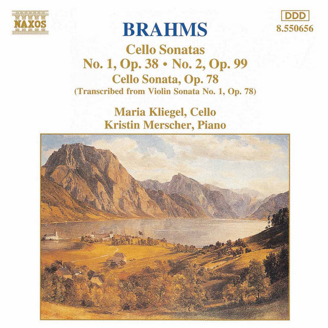 Cello Sonata No. 1 in E Minor, Op. 38: II. Allegretto quasi menuetto cover art