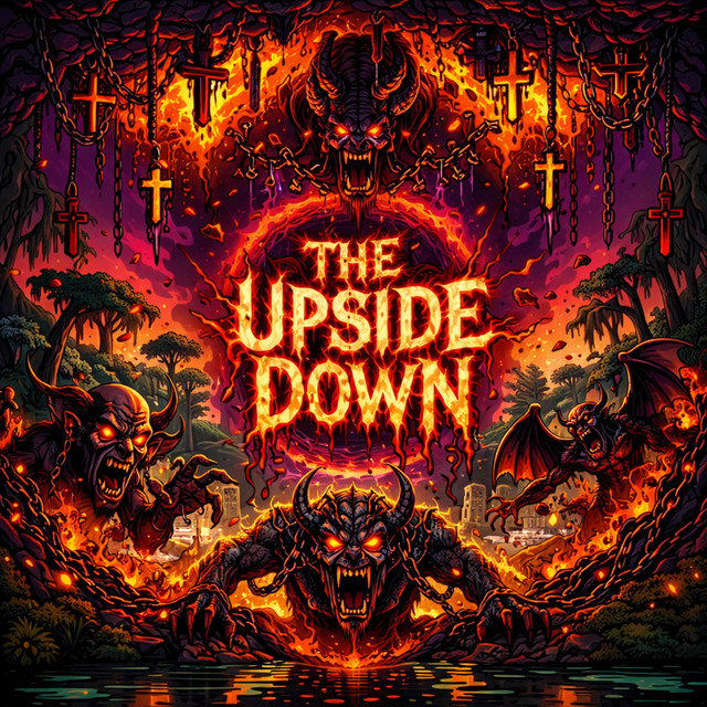 the upside down cover art