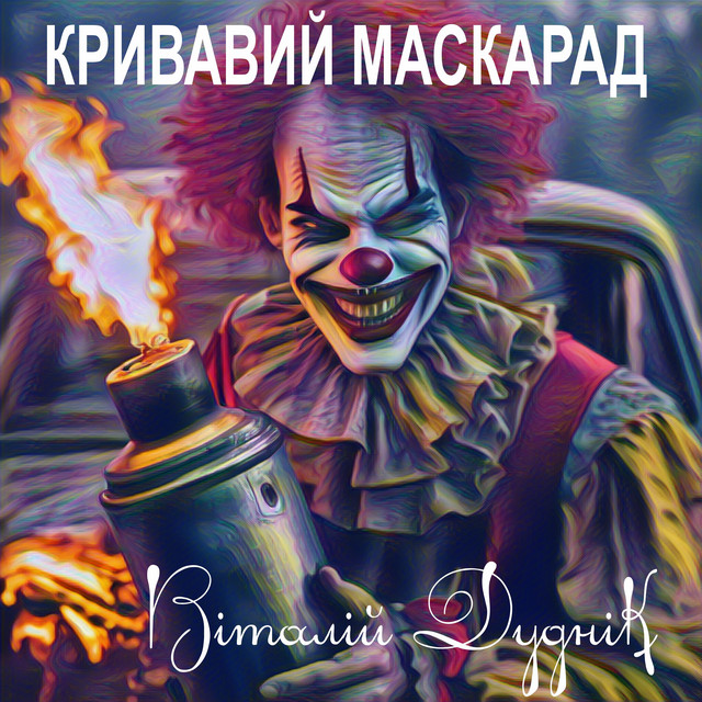 Обкладинка: Кривавий маскарад — Віталій Дуднік