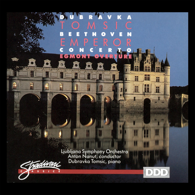 Beethoven: Emperor Concerto/Egmont Overture cover