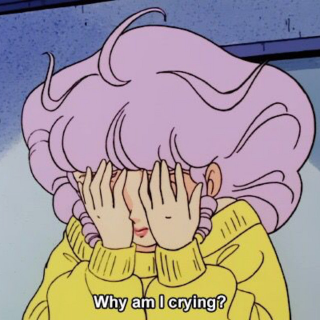 why am i crying cover art