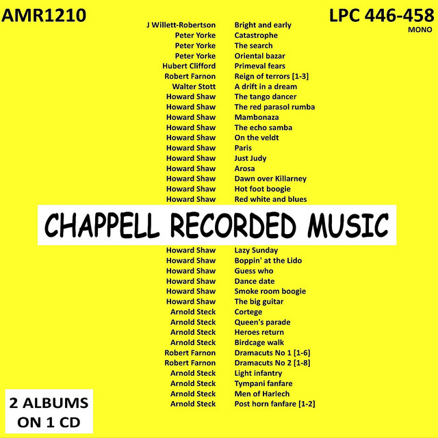 Chappell's Library LPC446-458 - Compilation by Various Artists