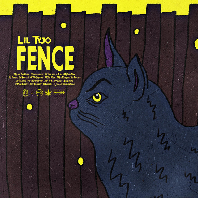 Fence cover art