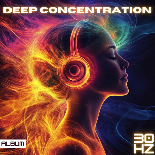 Deep Concentration: 30 Hz Binaural Frequencies - Study Music for Deep Focus, Concentration, Productivity and Meditation cover art