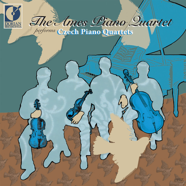 Suk, J.: Piano Quartet, Op. 1 / Novak, V.: Piano Quartet, Op. 7 / Martinu, B.: Piano Quartet No. 1 (Czech Piano Quartets) (The Ames Piano Quartet) cover