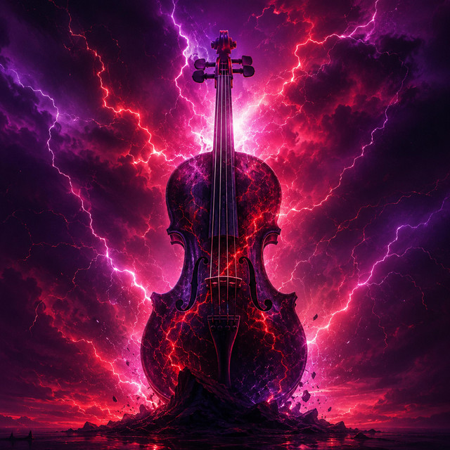 Pochette de Dark Voltage – Dark Violin Trap de 2026