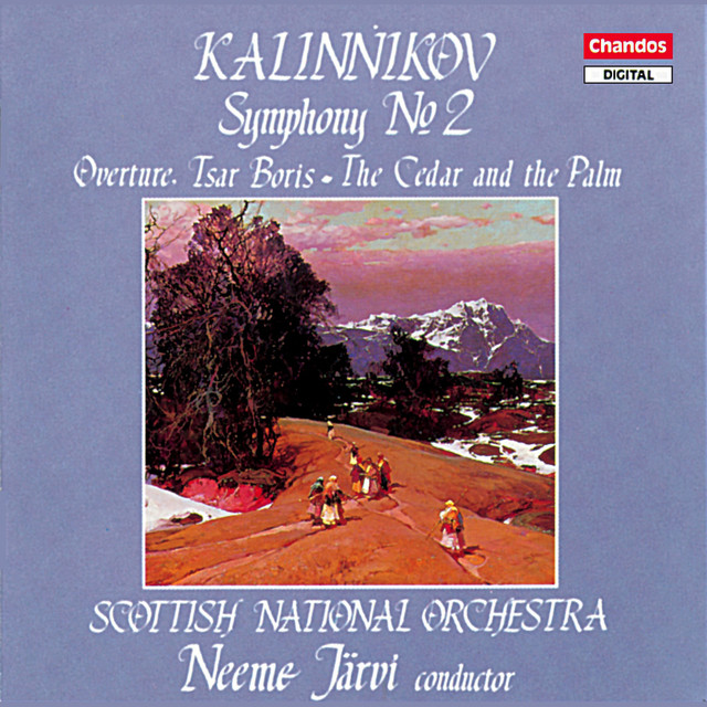 Kalinnikov: Symphony No. 2, Tsar Boris Overture & The Cedar and the Palm cover art