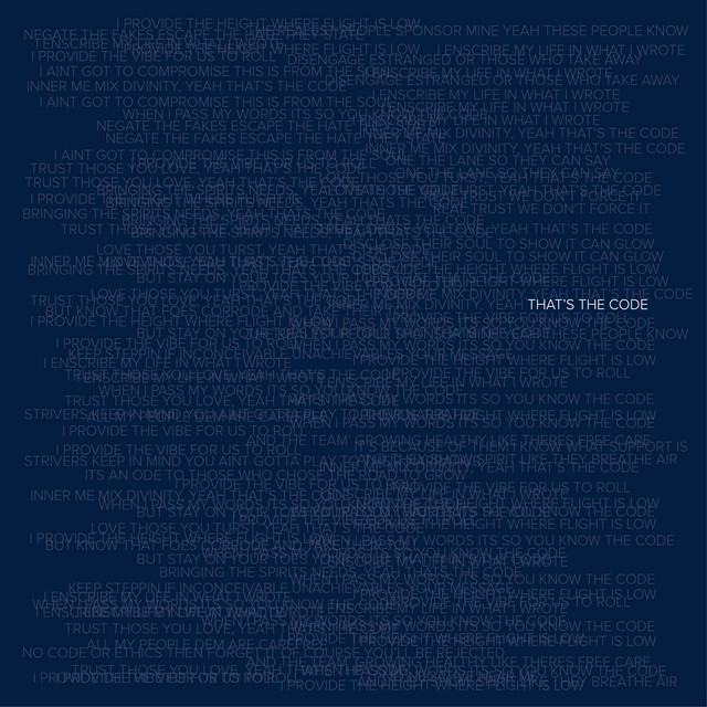 That's the Code cover art